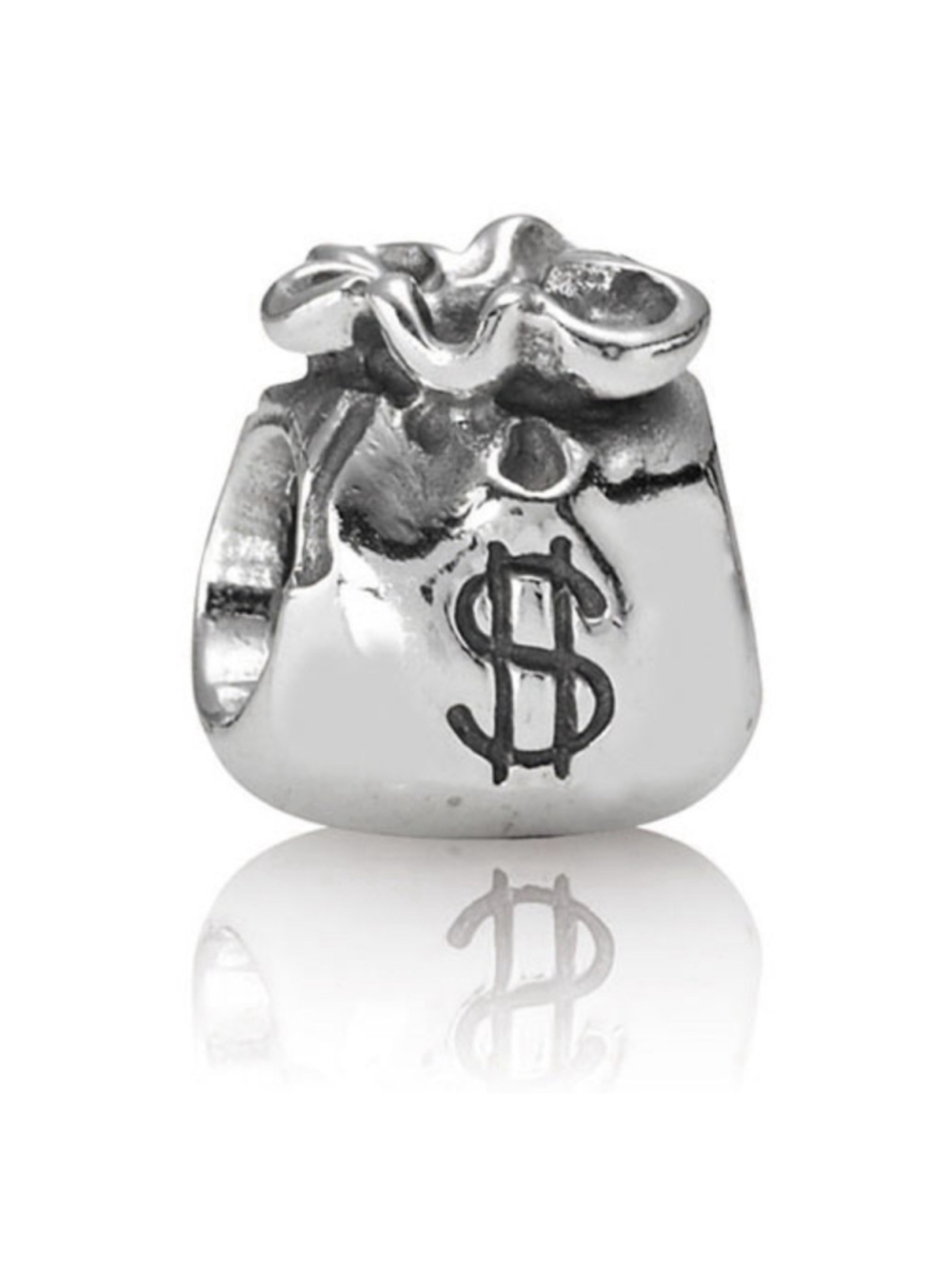Pandora Sterling Silver Money Bag Charm Retired 790332